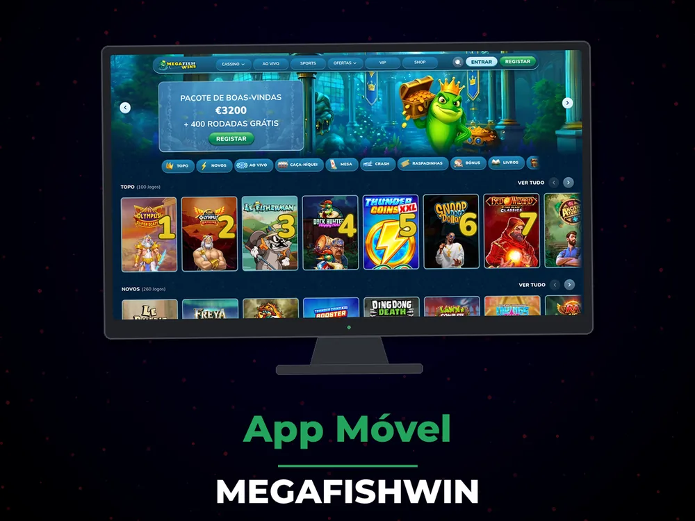 Megafishwin - App Móvel