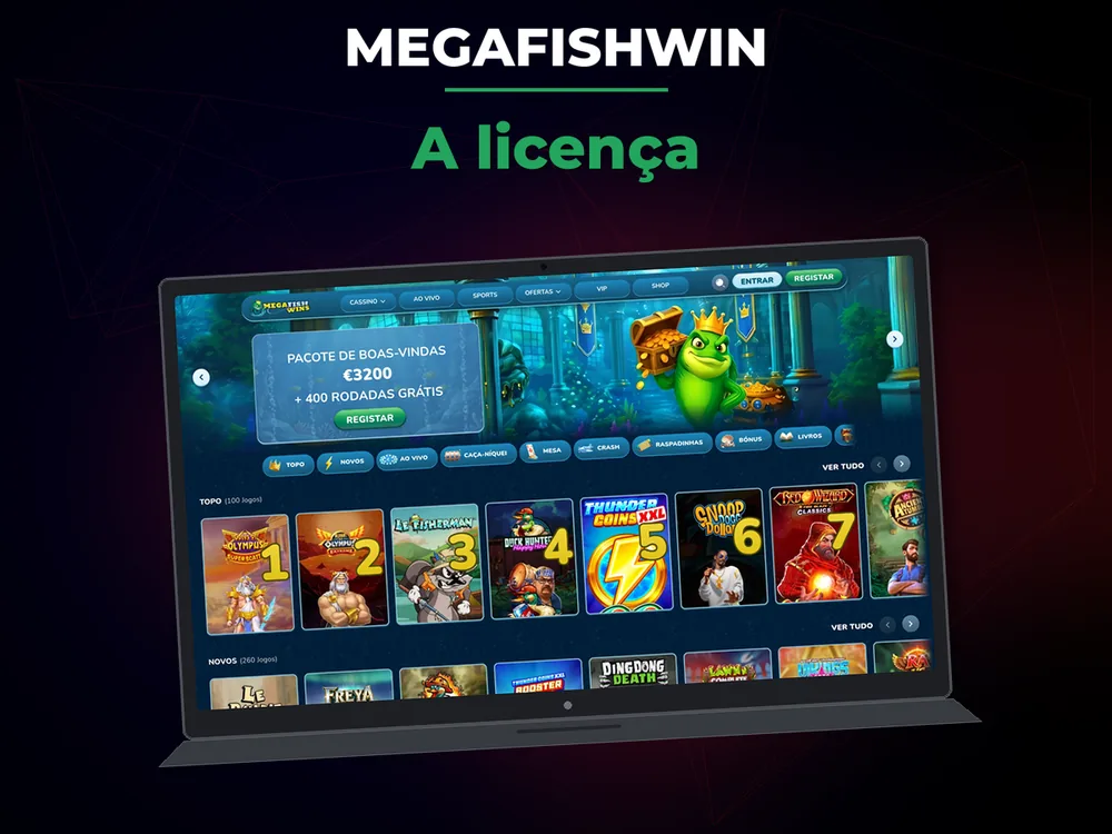 Megafishwin - A licença